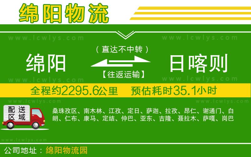 綿陽到日喀則貨運(yùn)公司