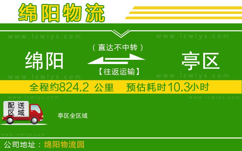 綿陽(yáng)到猇亭區(qū)貨運(yùn)公司