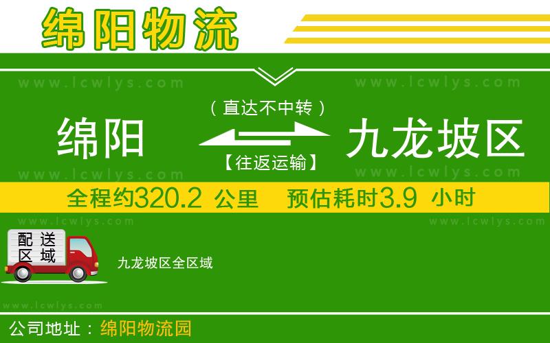 綿陽到九龍坡區(qū)物流公司