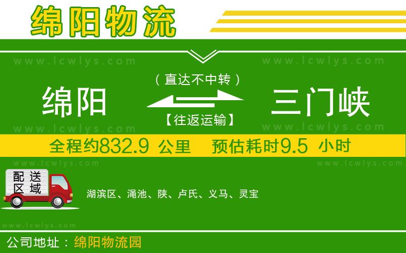 綿陽到三門峽貨運公司