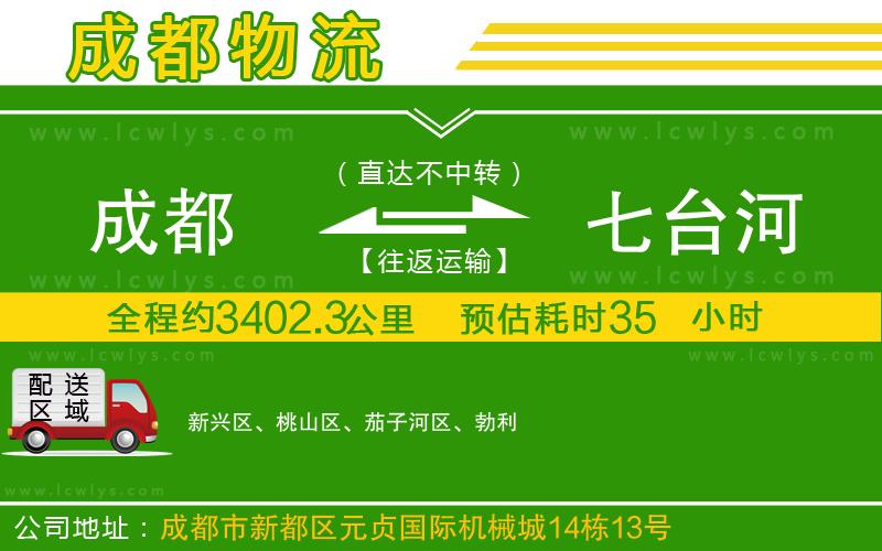 成都到七臺河貨運(yùn)專線