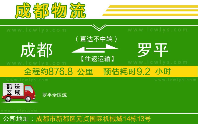 成都到羅平貨運(yùn)專(zhuān)線