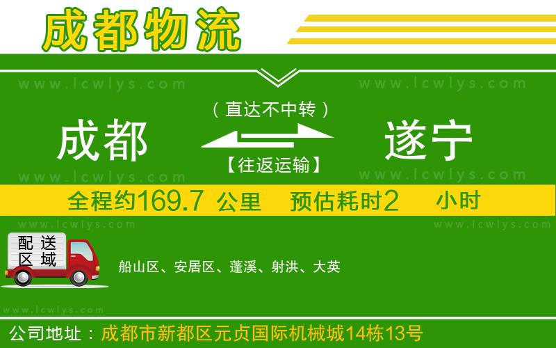 成都到遂寧專線