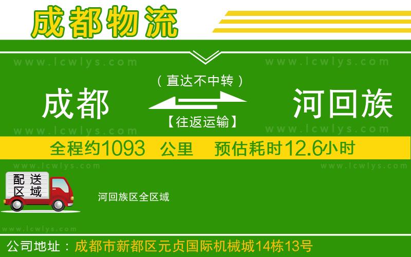成都到瀍河回族區(qū)專線